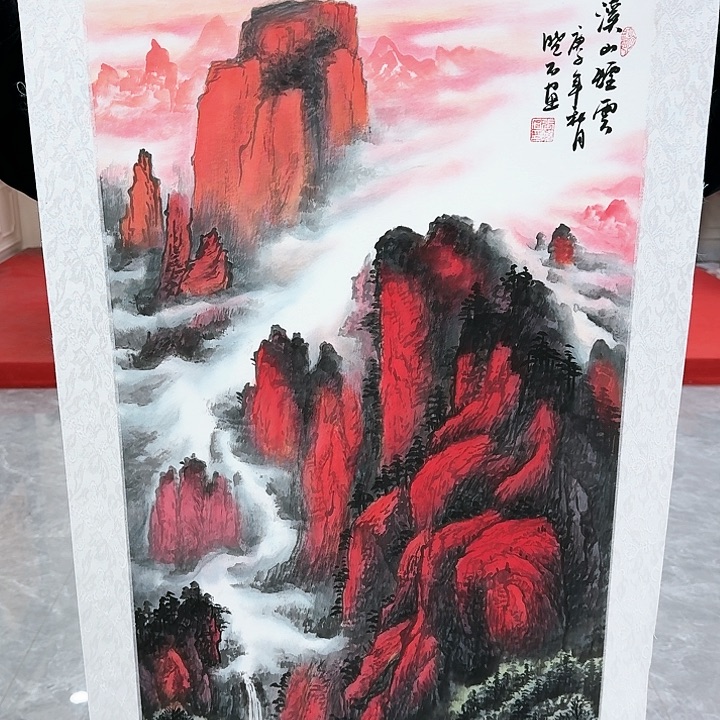 国画书法作品多次参加