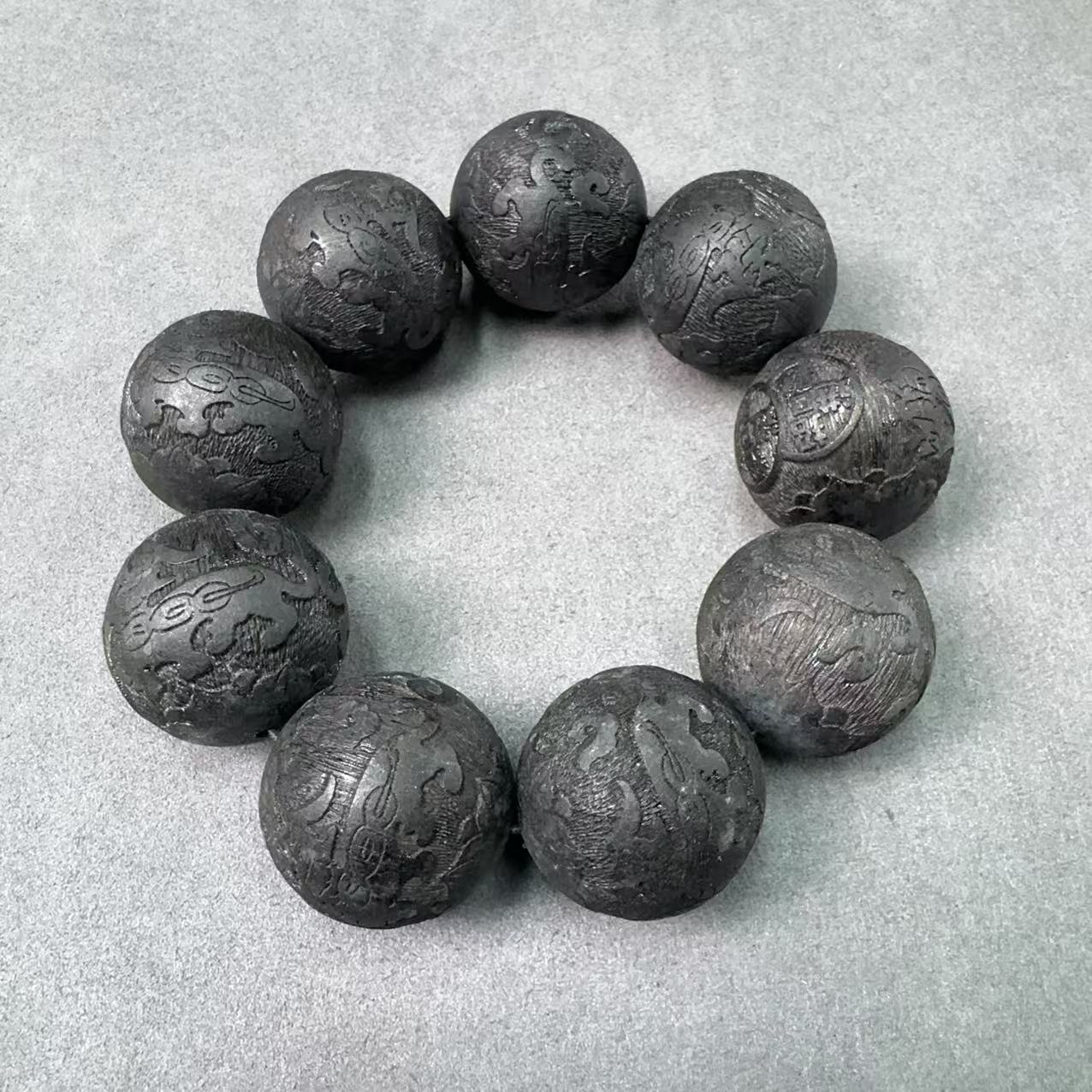 沉香木串文玩A115<30mm>