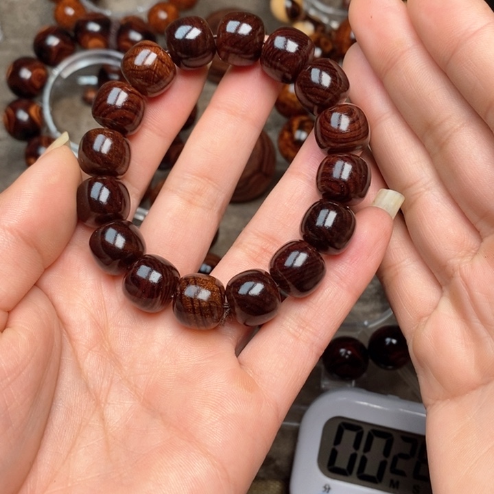 黄花梨/降香黄檀舞*紫油梨成品加工手串