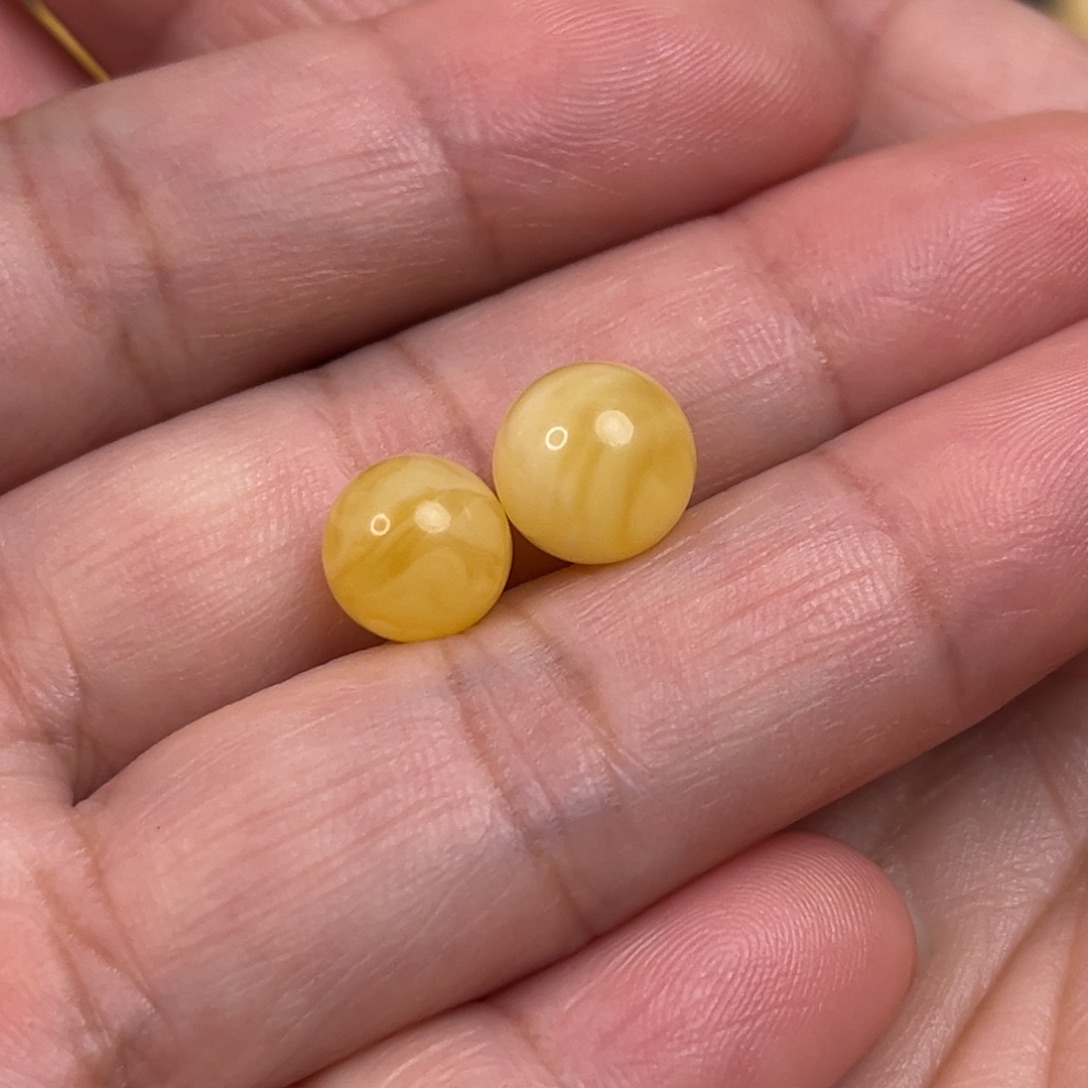 琥珀裸石未镶嵌罗*罗珠