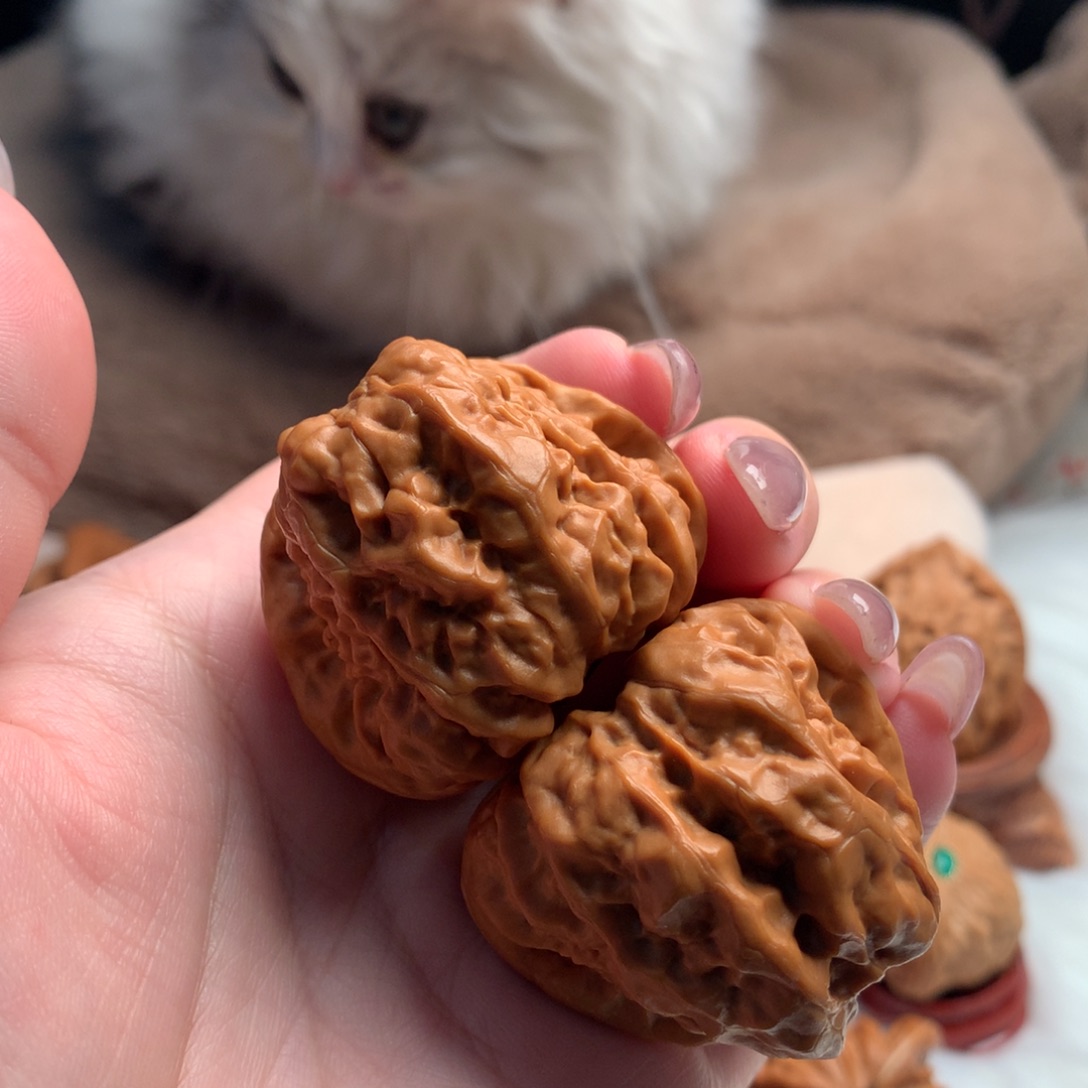 把件文玩核桃39.5延庆蛙