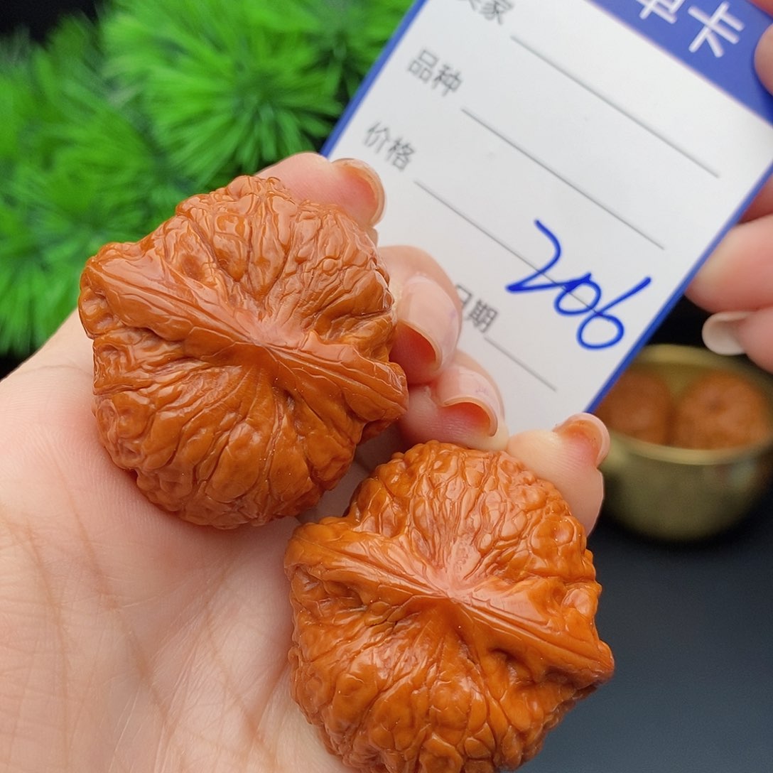 文玩核桃把件38乾隆磨206