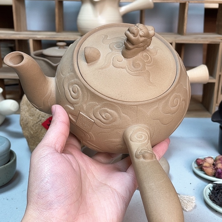 壶老段烧陶瓷茶器！