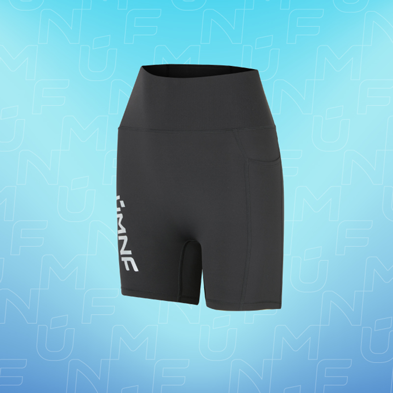 UMNF明霓菲 | HE30马拉松路跑越野撸铁4分压缩裤（短裤系列）