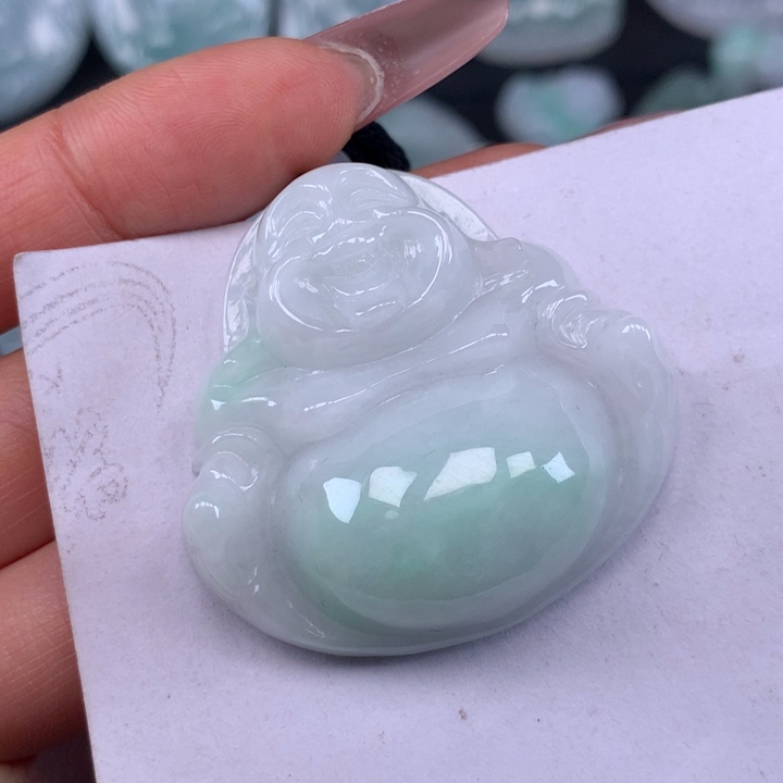 颈饰未镶嵌翡翠佛公