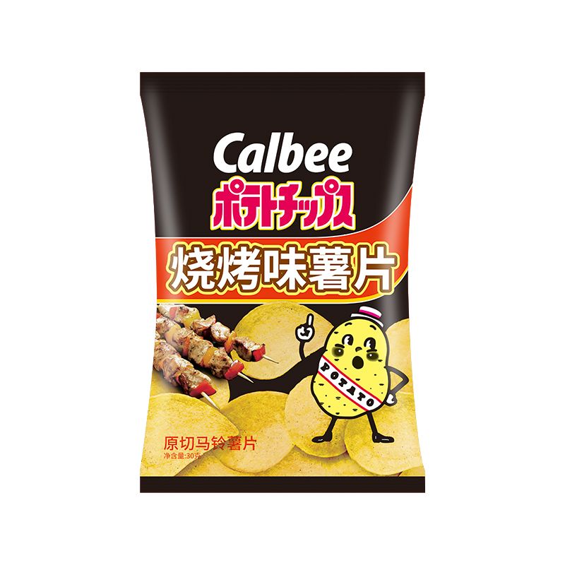 【超级福袋】Calbee烧烤味薯片30克*1袋