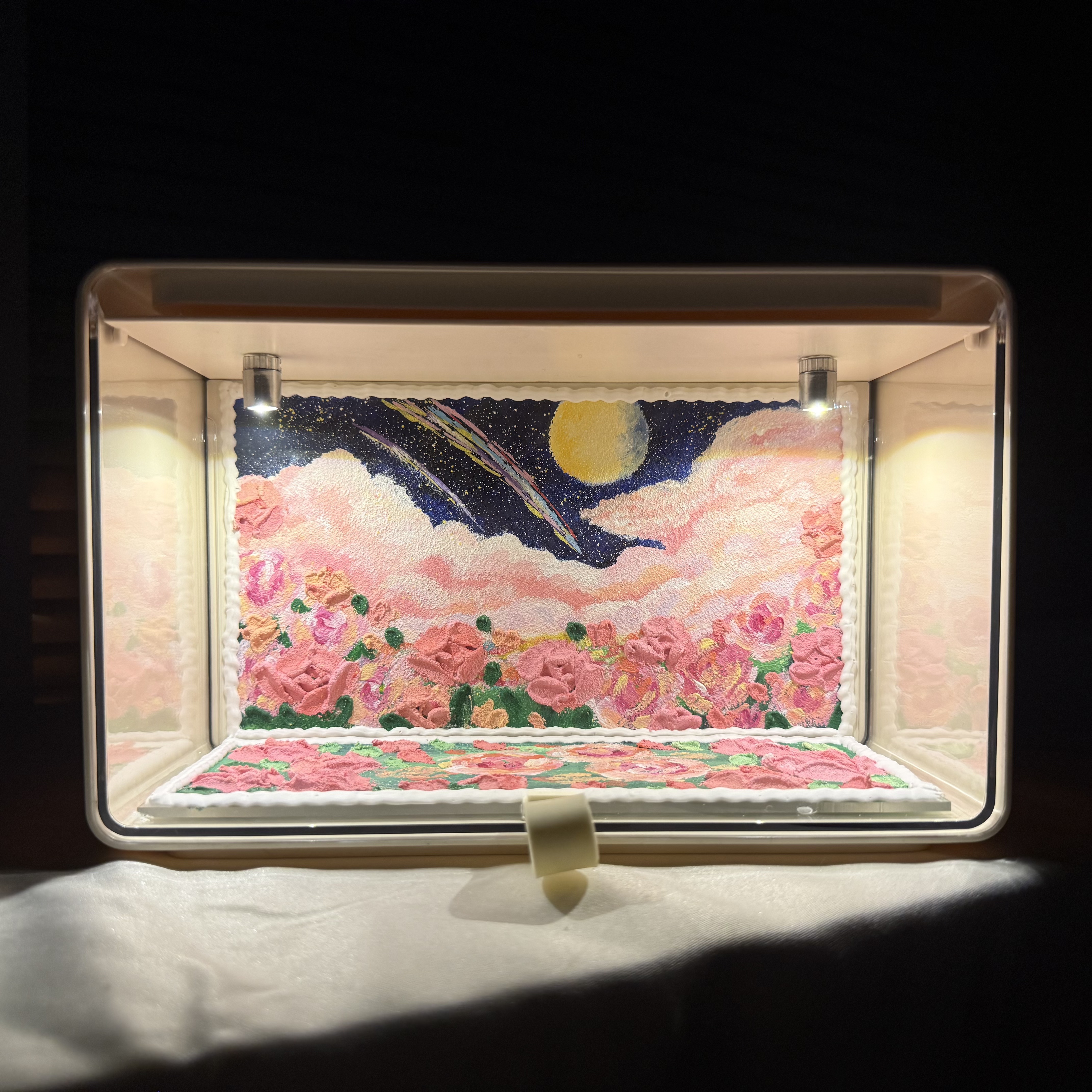 【第18列油画款奶油胶手绘抽屉】-神奇的潮玩奶油胶手绘DIY造景抽屉