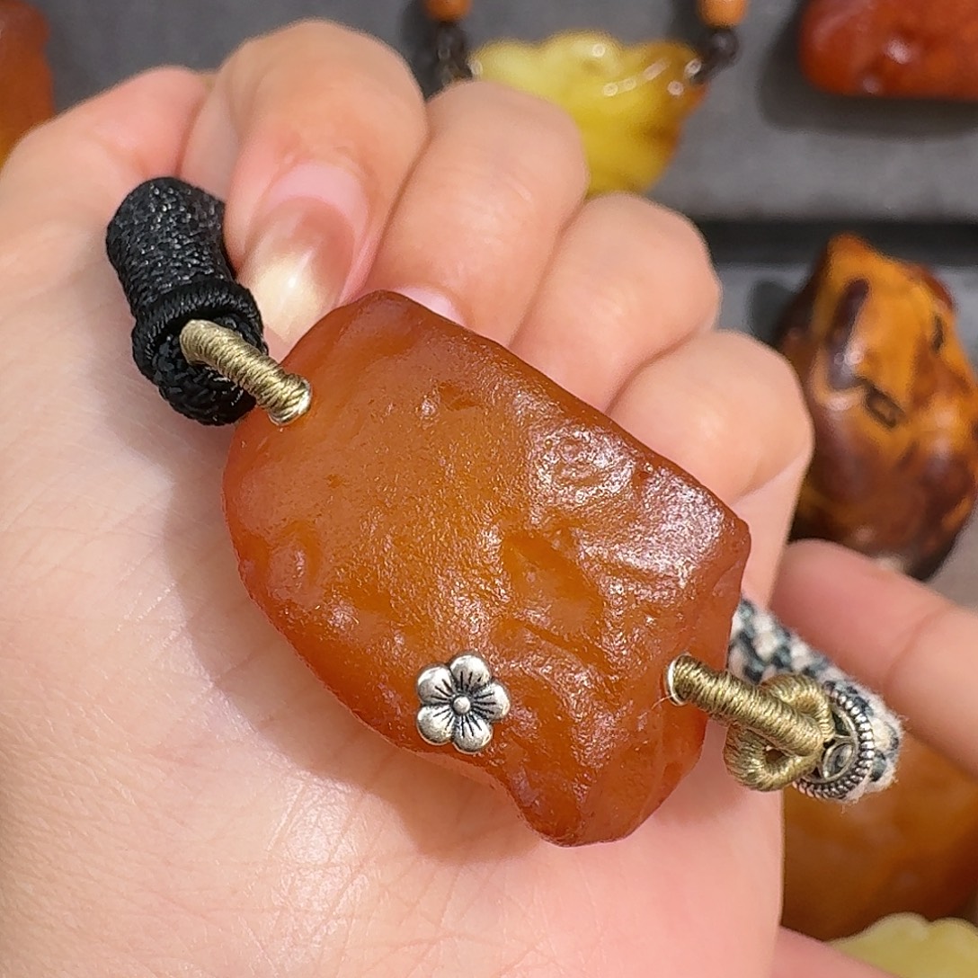 琥珀未镶嵌裸石我