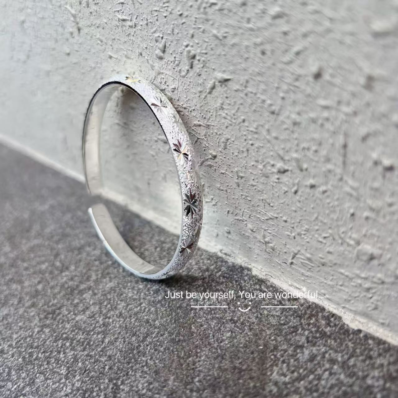 【楠姐专享】  满天星实心可调节手镯百搭