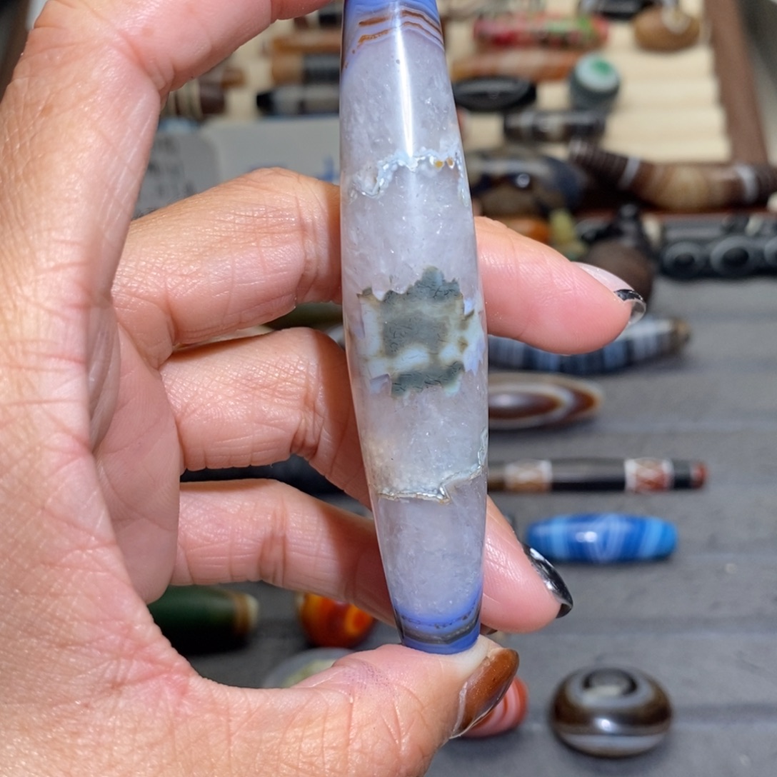 猫****玛瑙/玉髓合金手链