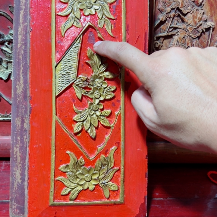 v***️木木雕工艺品摆件