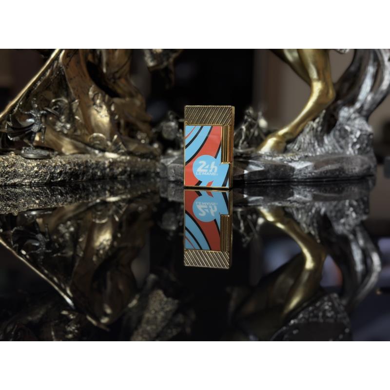 朗声钢音勒芒（金边）高端  充气打火机 S