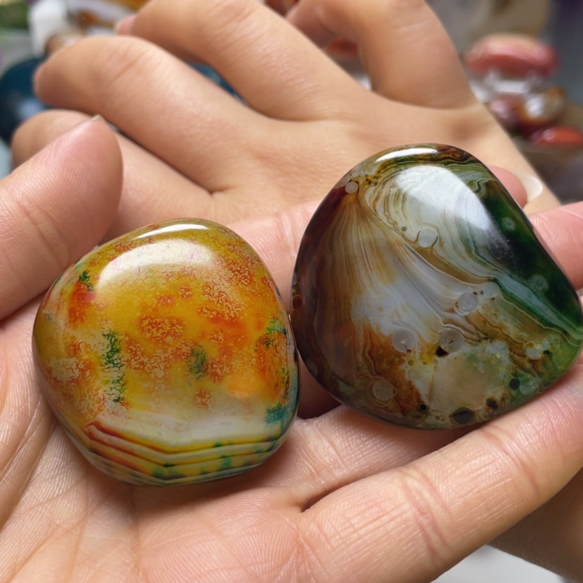 【闪购商品】未镶嵌玛瑙/玉髓珠宝奇石飝