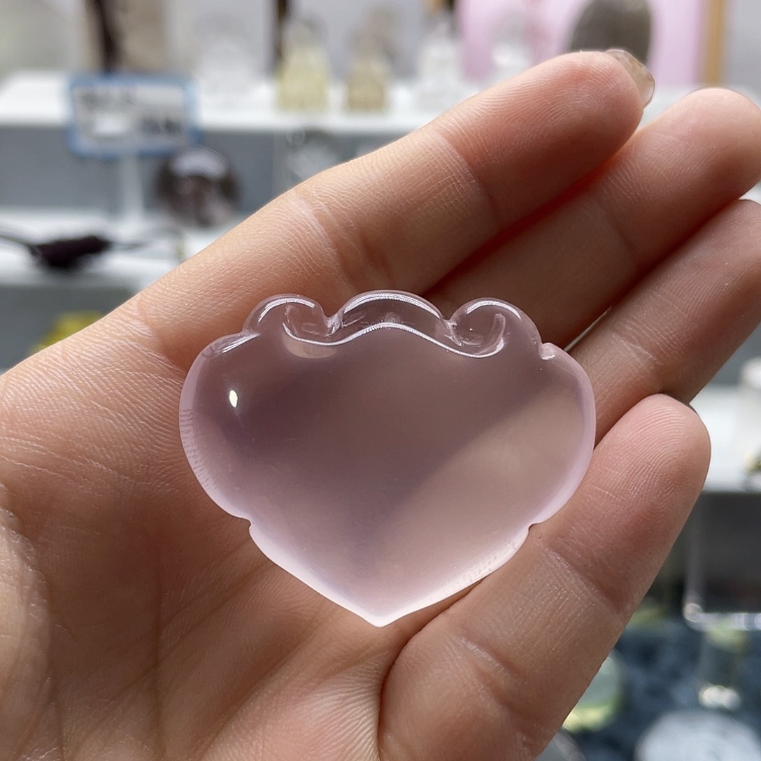 水晶颈饰未镶嵌九***面水晶