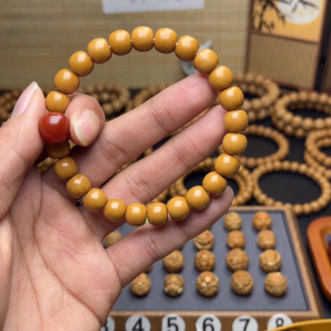 无***卒猴头核桃手串猴头