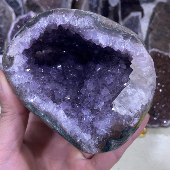 紫晶钱袋子未镶嵌