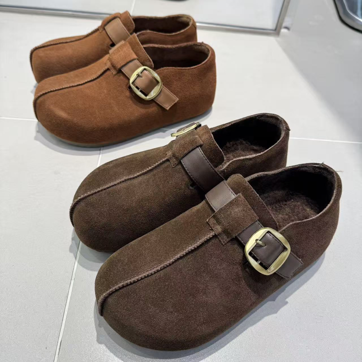 中缝博肯鞋超级无敌好看闭眼入