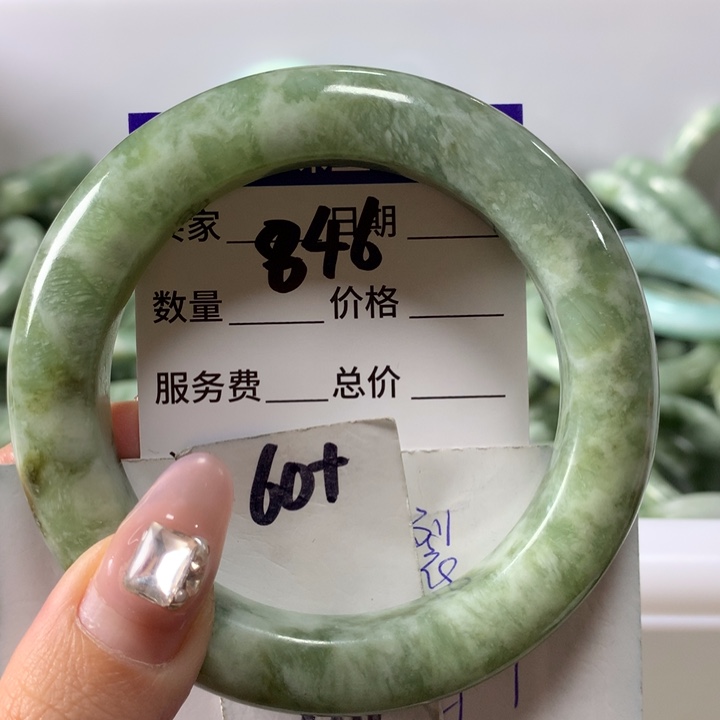 蛇纹石玉手镯未镶嵌846