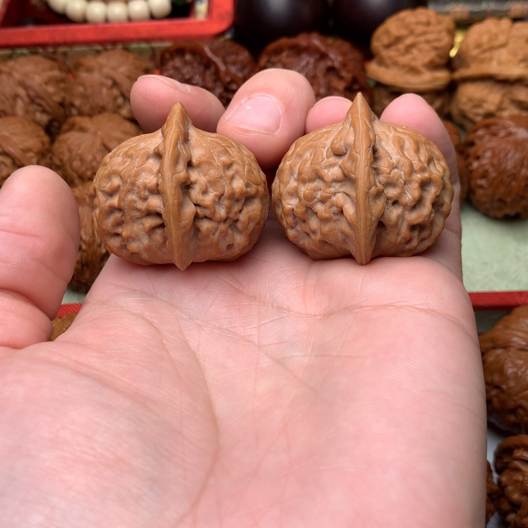 文玩核桃把件39尺大耳朵图图文玩核桃