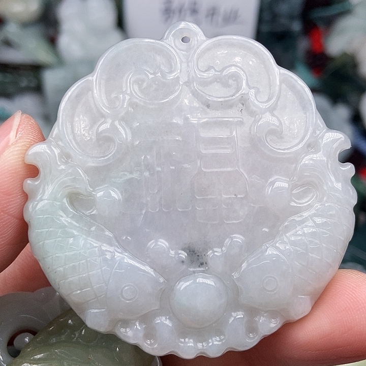 未镶嵌挂件翡翠翡翠