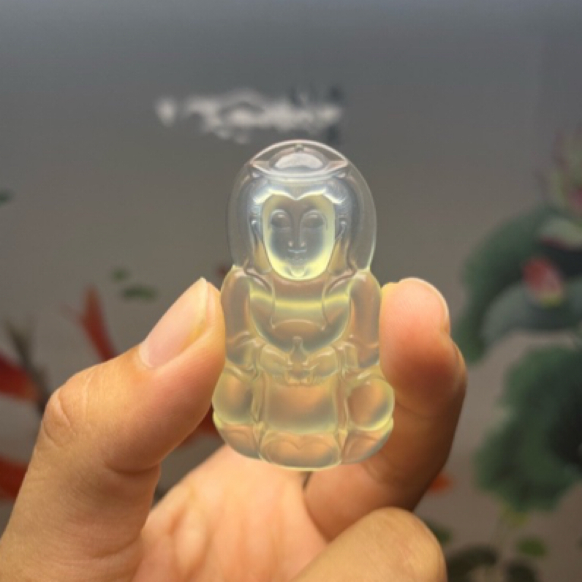 正装观音 白冰 高透 0瑕疵