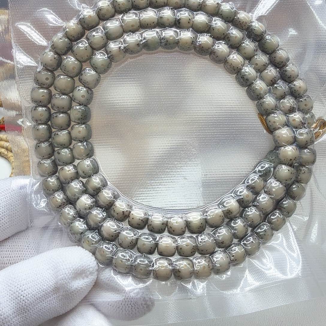 星月菩提手串15梵天糯冰卡姿兰大眼睛针尖星8左右108一物一