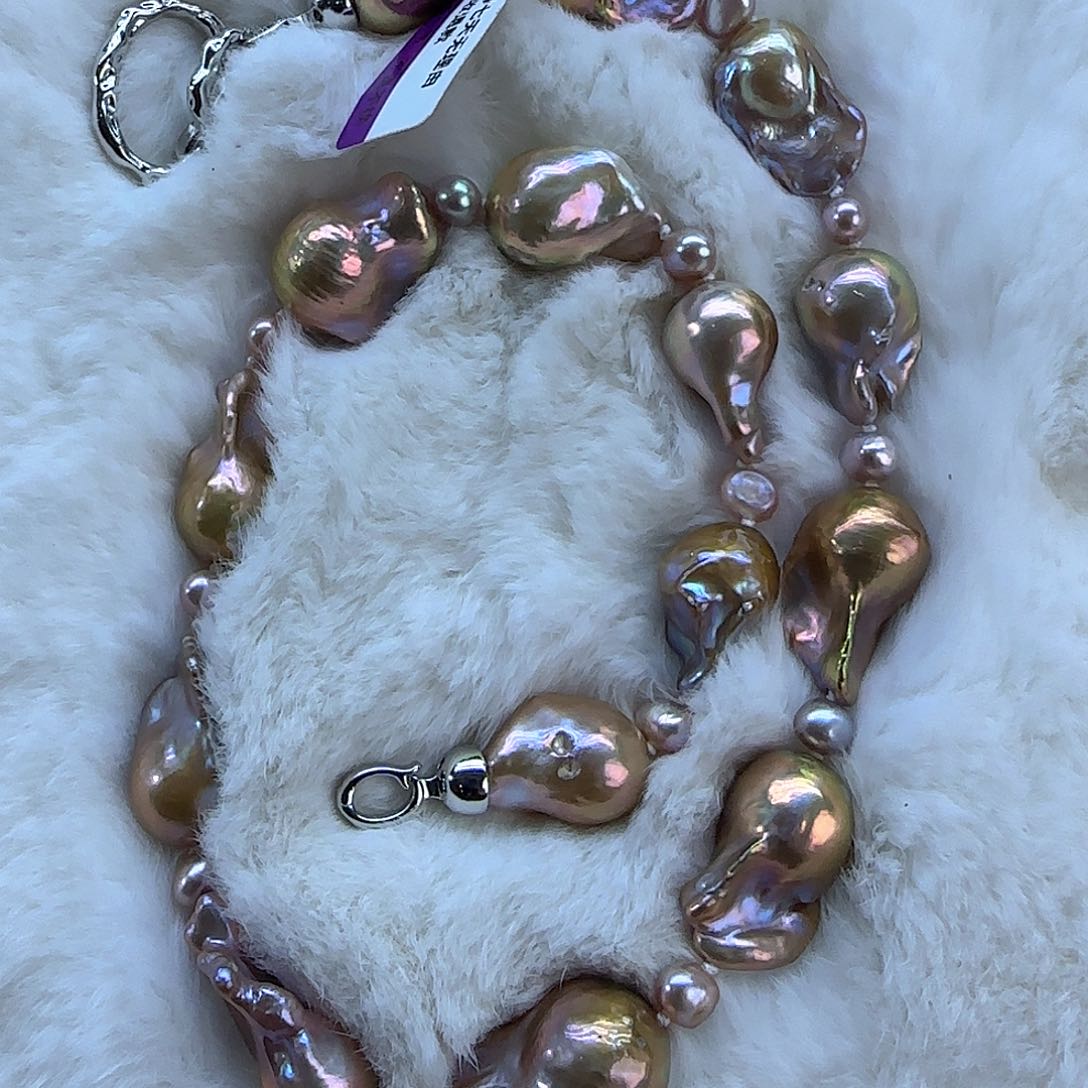 未镶嵌项链定制668淡水珍珠