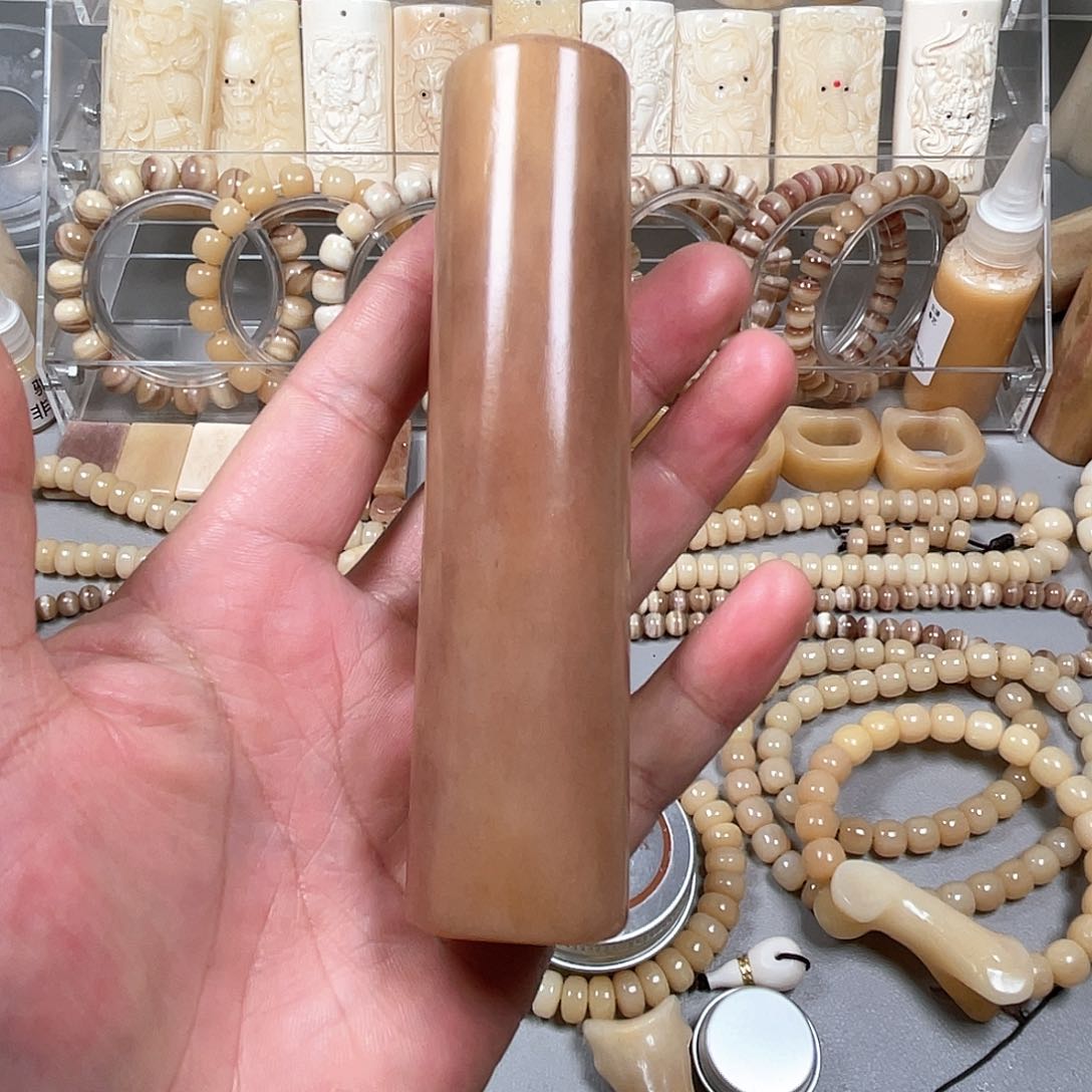 【闪购商品】驼骨手串/手链沉**8生源骨艺-马骨手把件