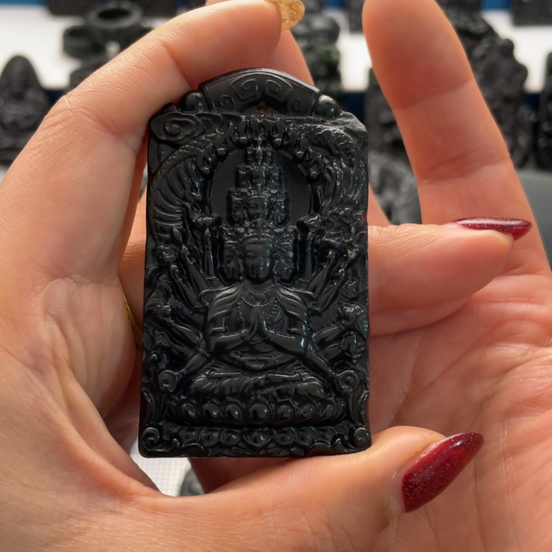 蛇纹石玉吊坠未镶嵌海***i