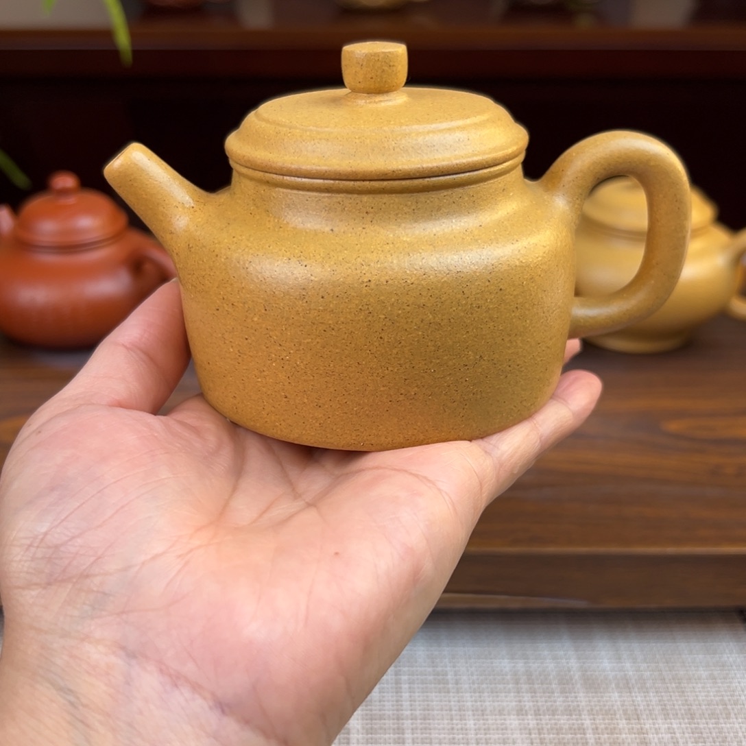 茶壶紫砂黄金段德钟全手220cc