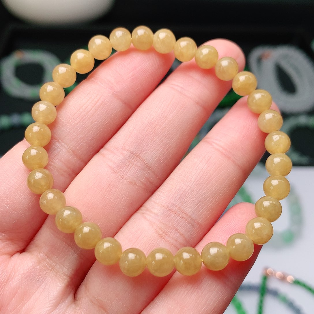 翡翠手链未镶嵌翡翠