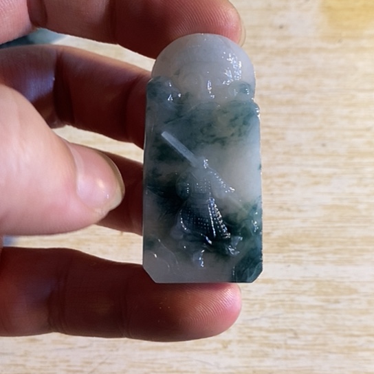 未镶嵌定制翡翠牌子