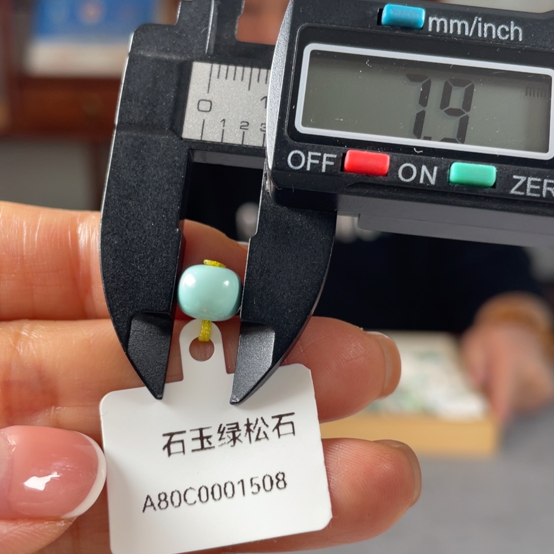 绿松石未镶嵌颈饰