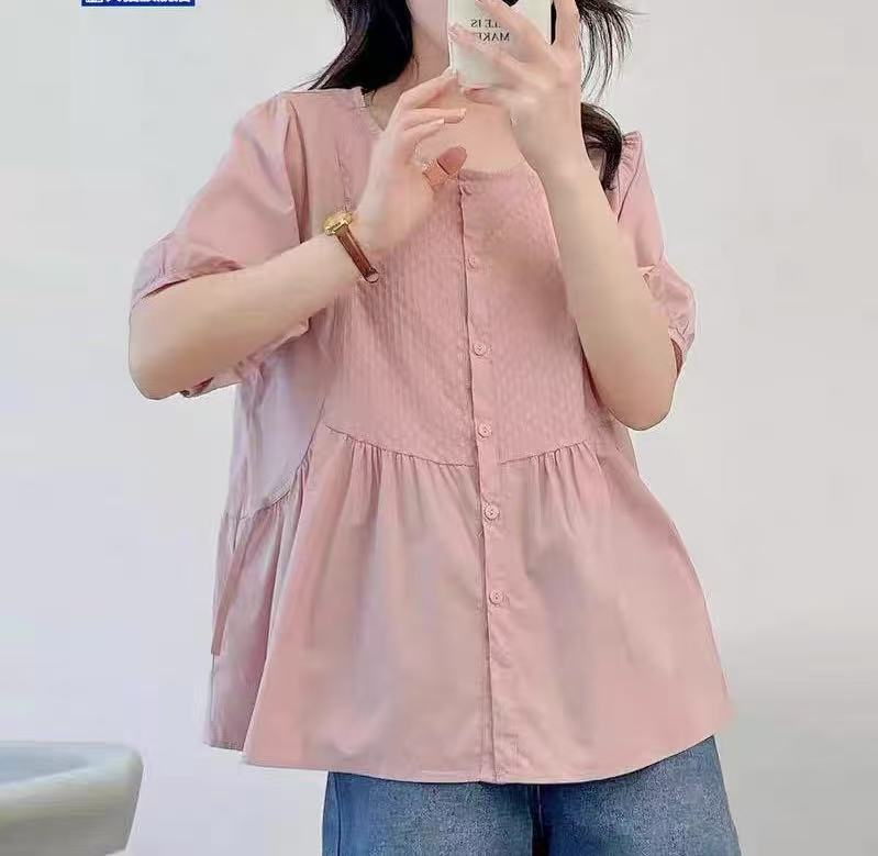 【YZ•衣系列】NN364-时尚女装设计感衬衣小众气质显瘦法式百搭