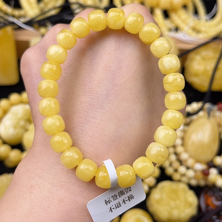 琥珀未镶嵌颈饰琥珀，