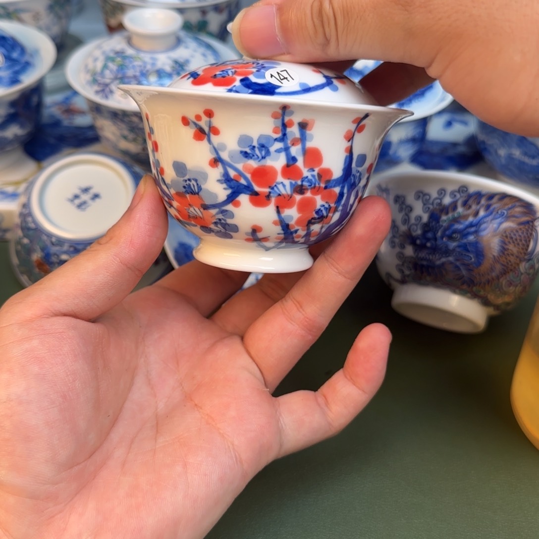 彦祖纯手工手绘茶具147