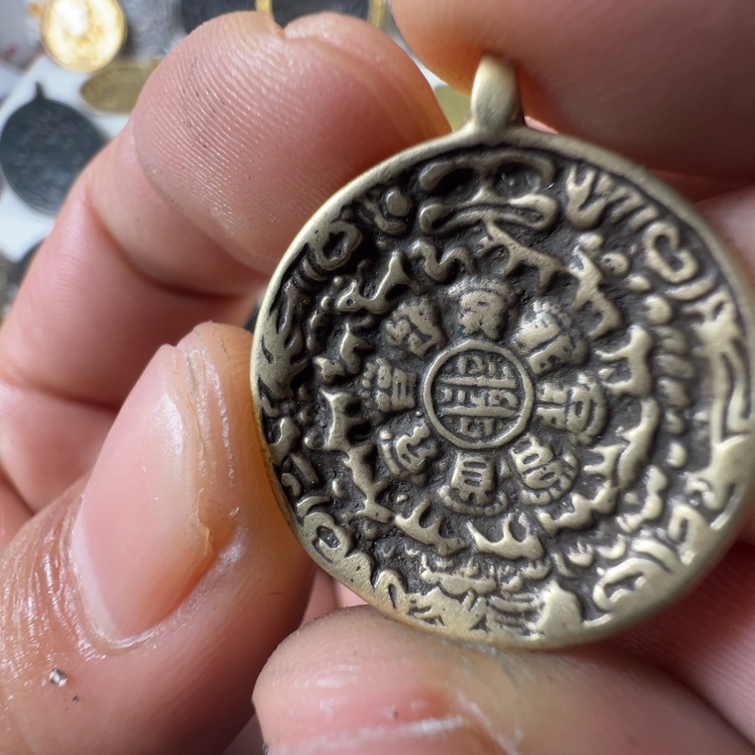 藏传九宫八卦文玩家