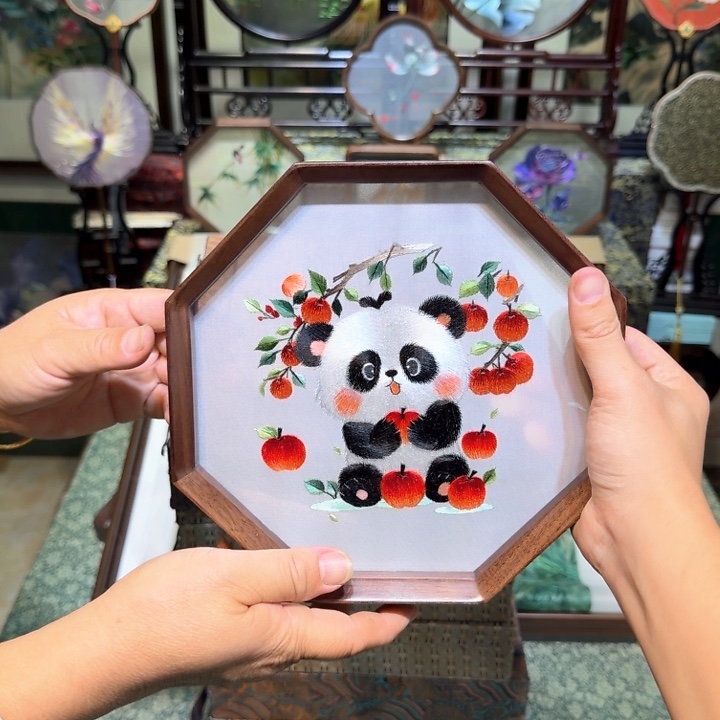 刺绣手工苏绣工艺制作技艺精湛