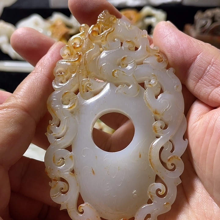 和田玉挂件未镶嵌