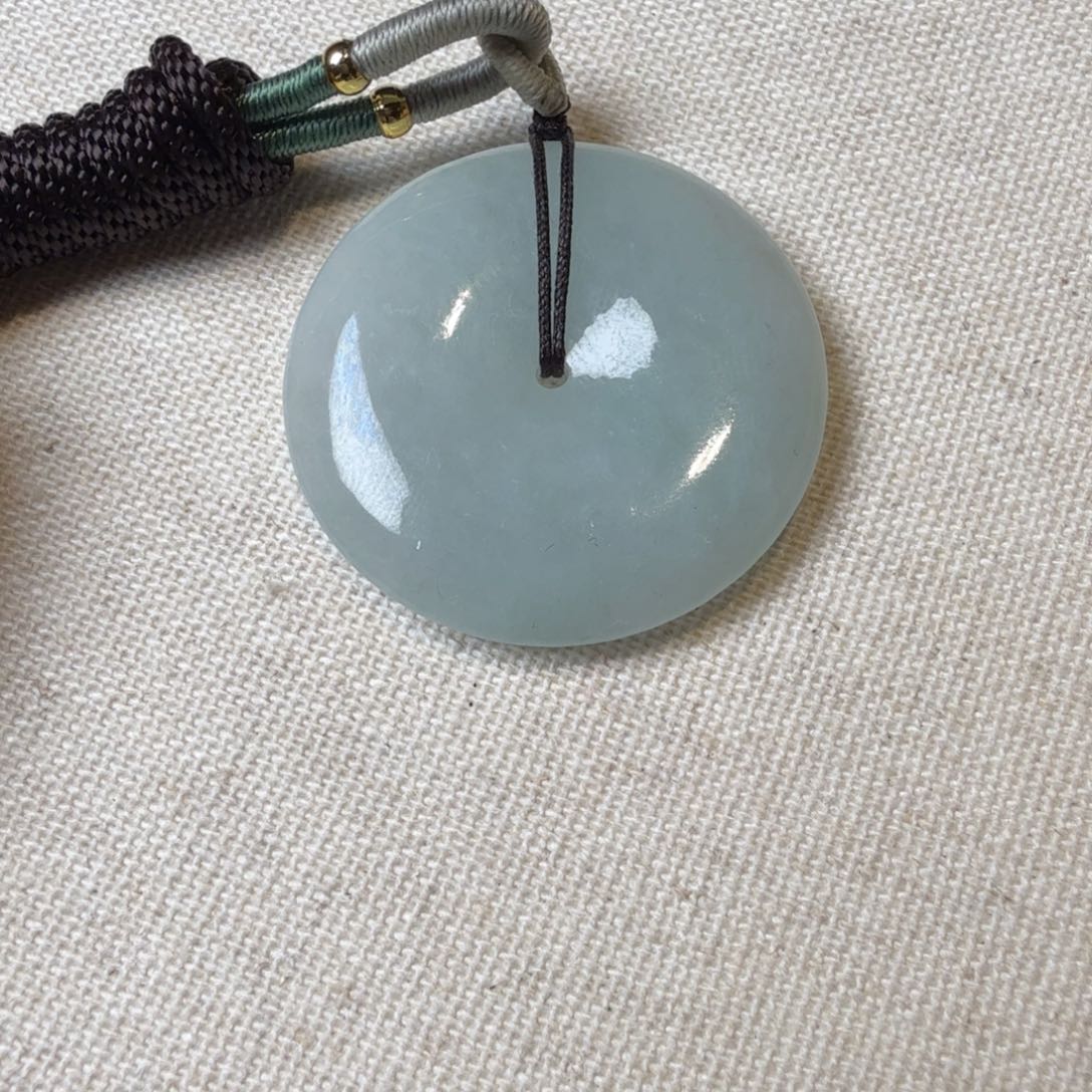 翡翠裸石翡翠福利平安扣