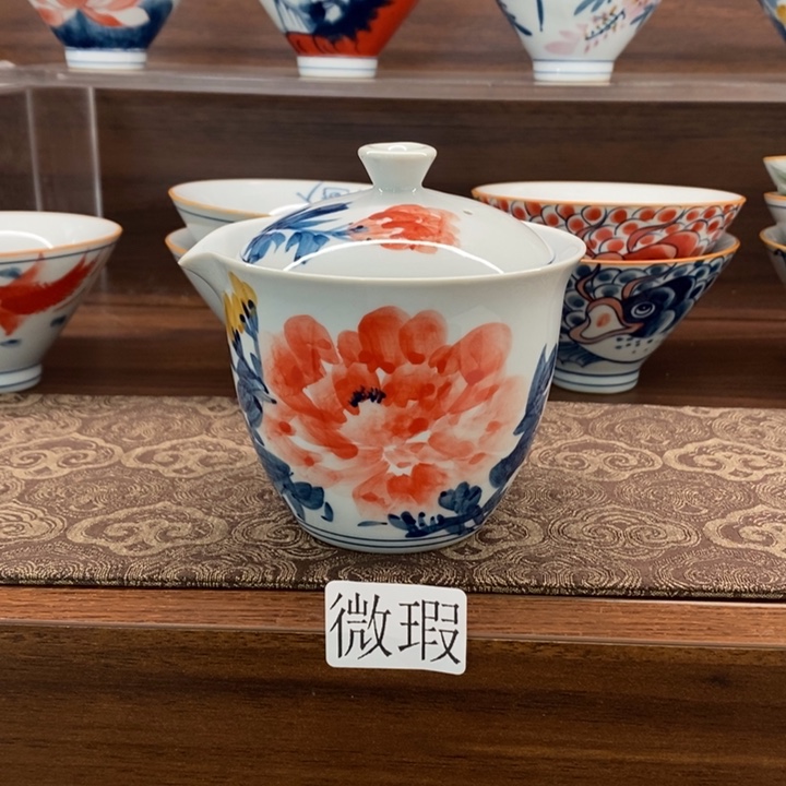 釉下老陶泥手工绘制