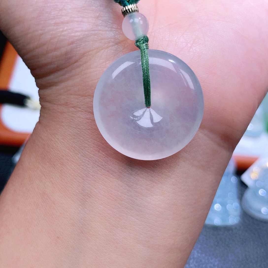 翡翠未镶嵌颈饰扣子