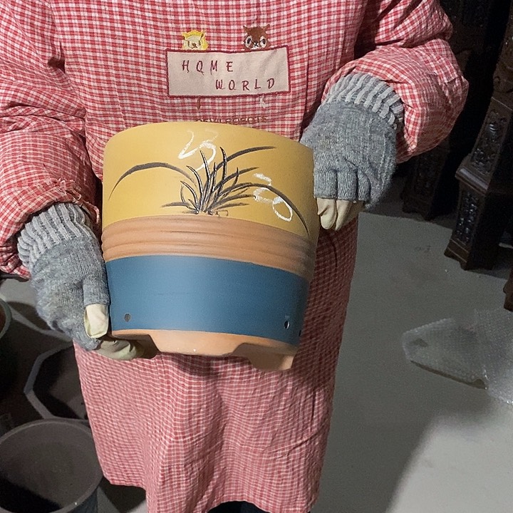 紫砂花盆紫砂花盆