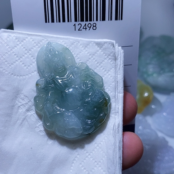 翡翠未镶嵌颈饰天光墟翡翠市场现金代购