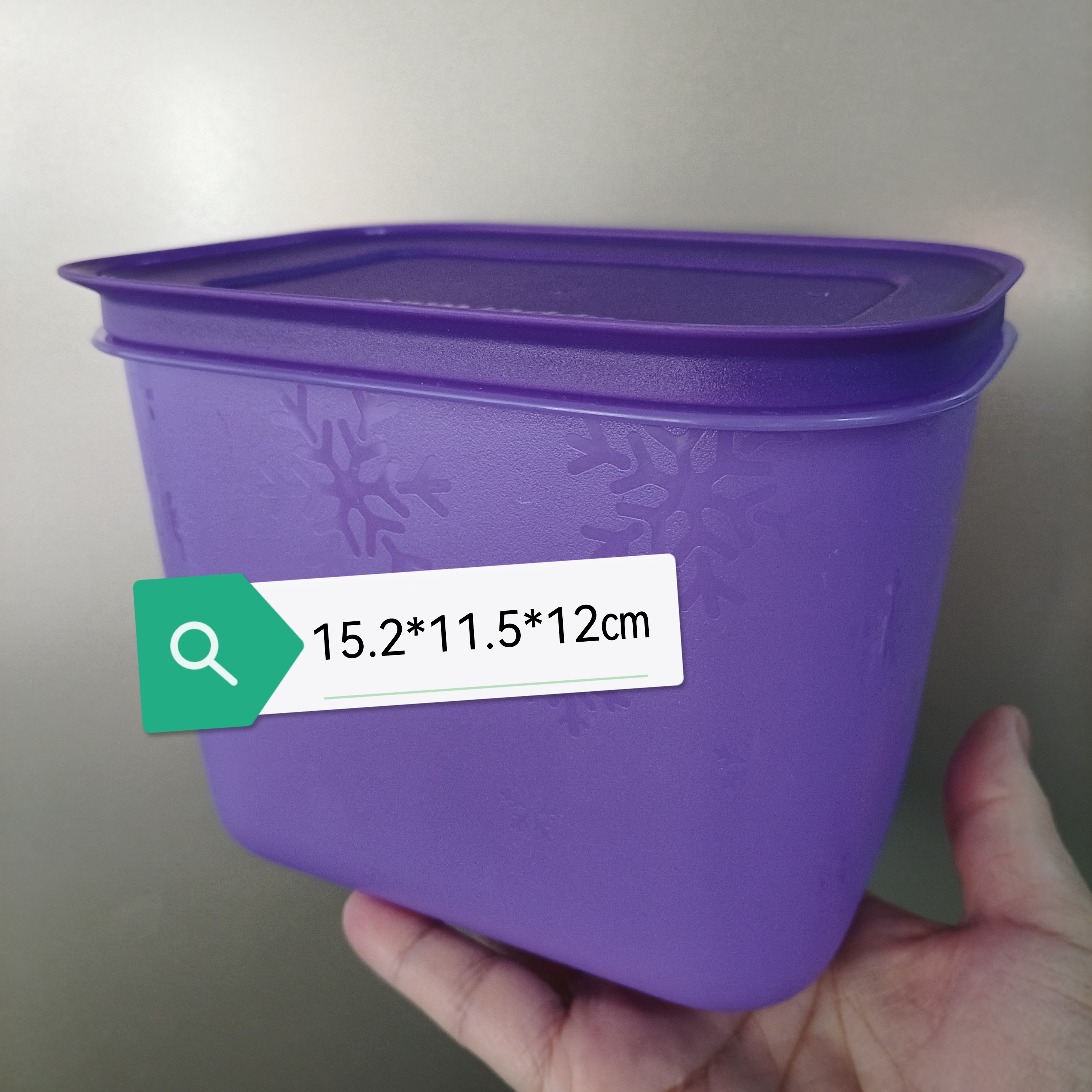 1.1升雪影冷冻盒保鲜盒