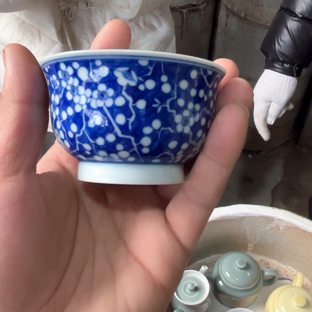 杯青花瓷器青花瓷器