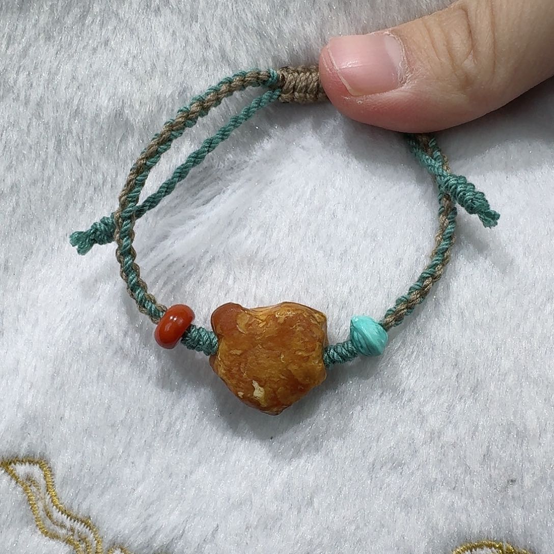 蜜蜡手绳未镶嵌蜜蜡