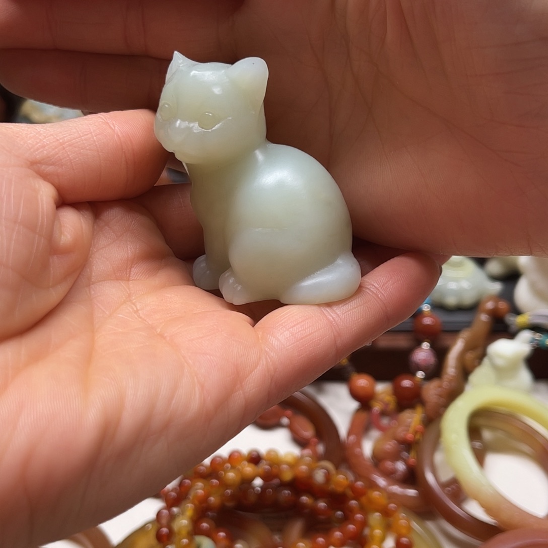 蛇纹石玉吊坠发一个未镶嵌用****8