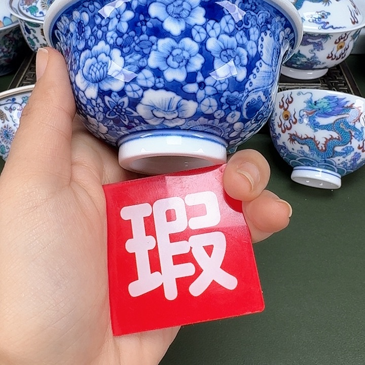 沙沙手工手绘茶具116