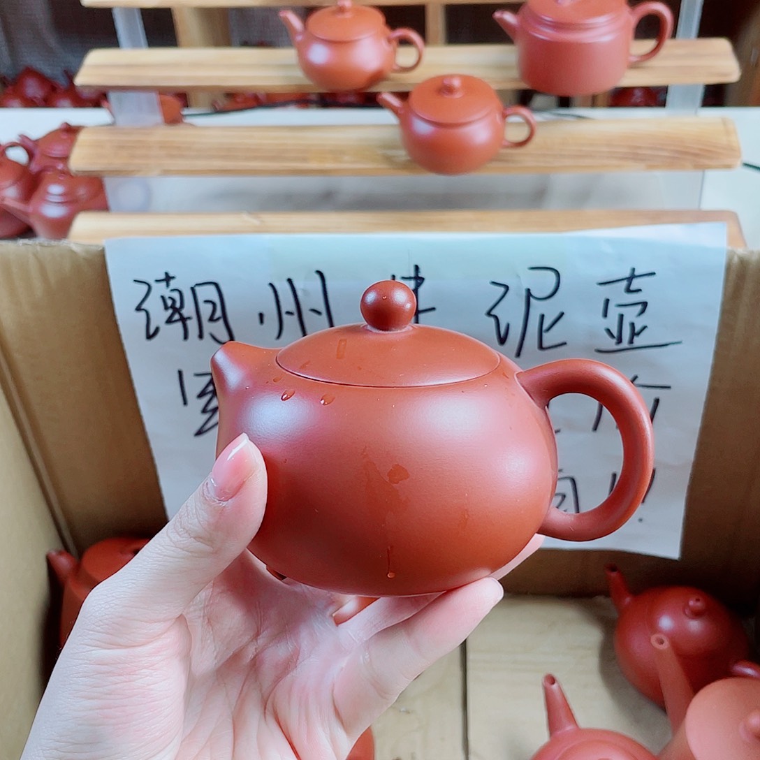 潮州朱泥壶大西施200